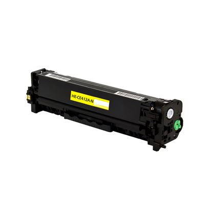 Compatible HP 305A (CE412A) Toner Cartridge, Yellow 2.6K Yield 1