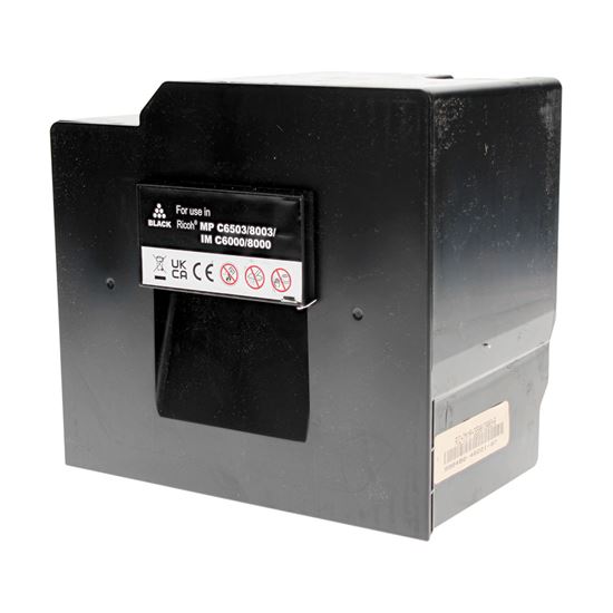 Compatible Ricoh MP C8003 (842196) Toner Cartridge, Black 47K Yield, TAA Compliant, Made in USA 1