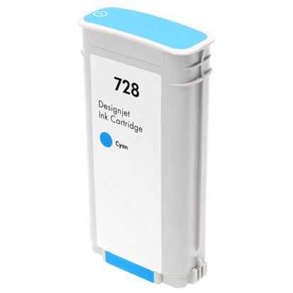 Remanufactured HP 728 (F9K17A) Wide Format, Cyan 130ml 1