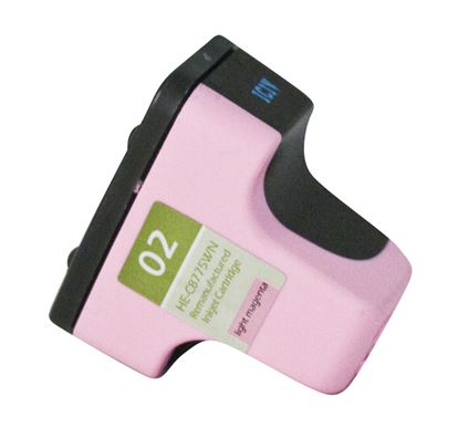 Remanufactured HP 02 (C8775WN) InkJet Cartridge, Light Magenta 500 Yield 1