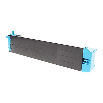 Compatible Sharp MX-C311 / MX-C312 / MX-C400 (MX-C40NTC) Toner Cartridge, Cyan 10K Yield, TAA Compliant, Made in USA 1