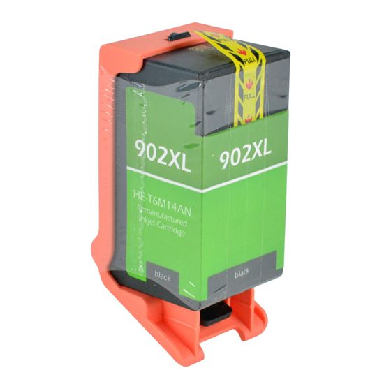 Remanufactured HP 902XL (T6M14AN) InkJet Cartridge, Black 825 High Yield 1