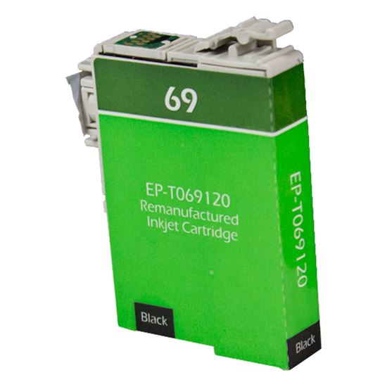 Remanufactured Epson 69 (T069120) InkJet Cartridge, Black 245 Yield 1