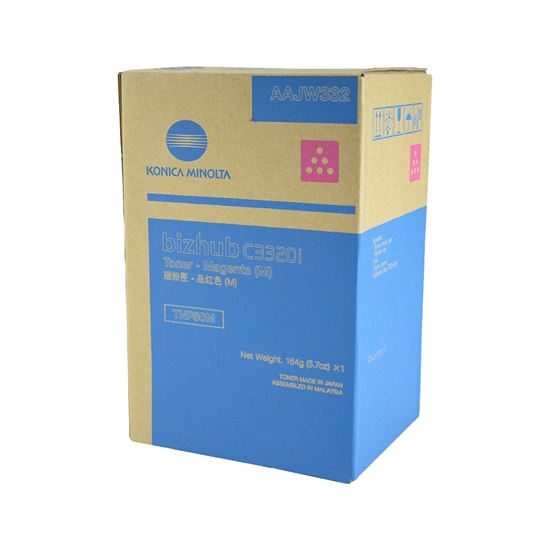 OEM Konica Minolta TNP80M (AAJW332) Toner Cartridge, Magenta 9K Yield 1