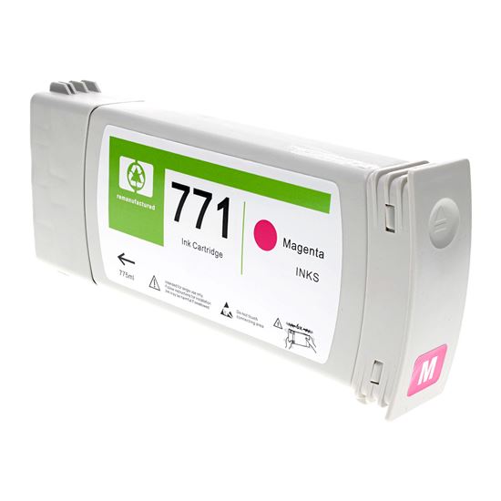 Remanufactured HP 771A (B6Y17A) Wide Format, Magenta 775ml 1