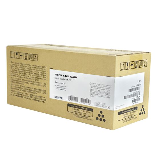 OEM Ricoh  (418126, 419078) Toner Cartridge, Black 17.4K Yield 1