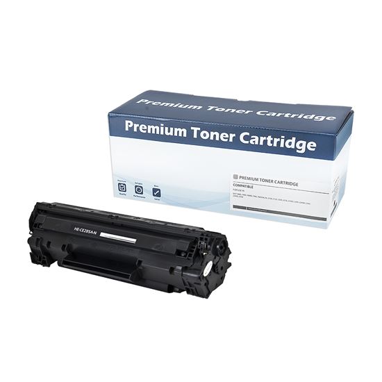 Compatible HP 85A (CE285A) Toner Cartridge, Black 1.6K Yield 1