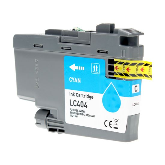 Compatible Brother LC404C Inkjet Cartridge, Cyan 750 Yield 1