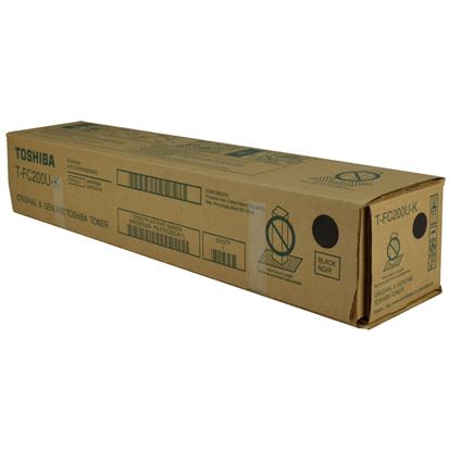 OEM Toshiba T-FC200U-K (TFC200UK) Toner Cartridge, Black 38.4K Yield 1