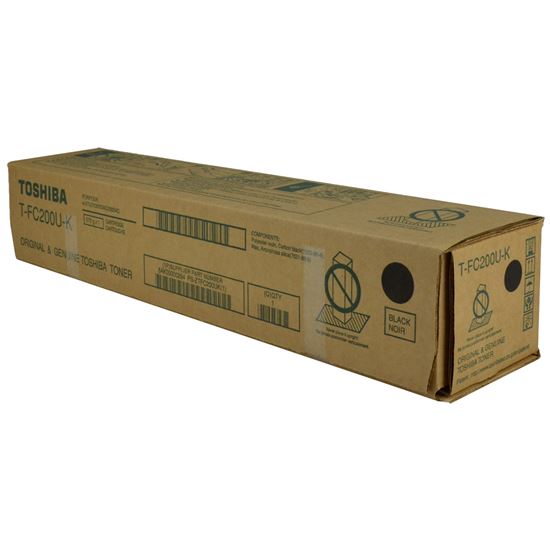 OEM Toshiba T-FC200U-K (TFC200UK) Toner Cartridge, Black 38.4K Yield 1