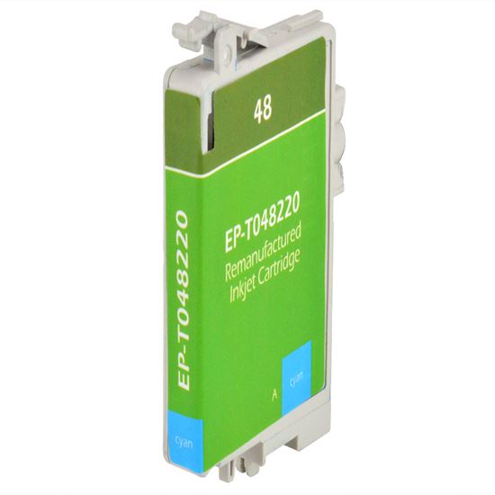 Remanufactured Epson 48 (T048220) InkJet Cartridge, Cyan 430 Yield 1