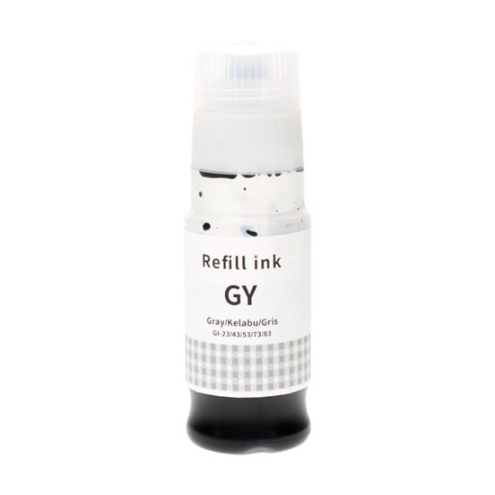 Compatible Canon GI-23GY (4705C001) Inkjet Bottle, Gray 70 ML 1