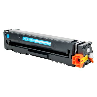 Compatible HP 206A (W2111A) Toner Cartridge, Cyan 1.25K Yield, (New Chip) 1