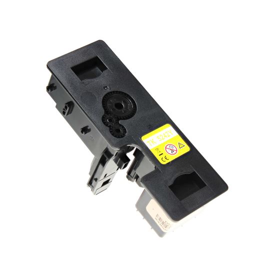 Compatible Kyocera Mita TK-5242Y (1T02R7AUS0) Toner Cartridge, Yellow 3K Yield, TAA Compliant, Made in USA 1