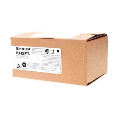 OEM Sharp  . (MX-C52TB) Toner Cartridge, Black 25K Yield 1