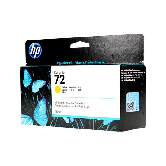 OEM HP 72 (C9373A) Inkjet, Yellow 13K Yield 1