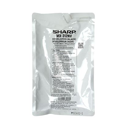 OEM Sharp MX-312NV Developer, Black 75K Yield 1