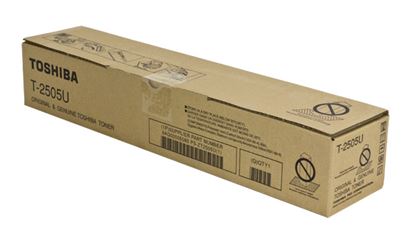 OEM Toshiba T-2505U (T2505U) Toner Cartridge, Black 10K Yield 1