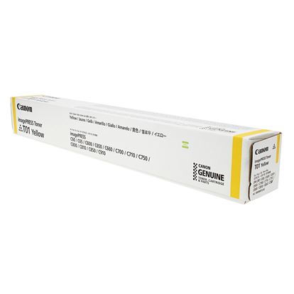 OEM Canon T01Y (8069B001) Toner Cartridge, Yellow 39.5K Yield 1