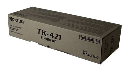OEM Kyocera Mita TK-421 (370AR011) Toner Cartridge, Black 15K Yield 1