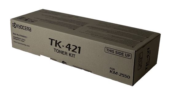 OEM Kyocera Mita TK-421 (370AR011) Toner Cartridge, Black 15K Yield 1