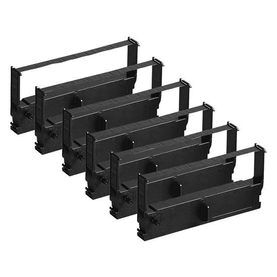 Compatible Epson ERC-35B POS Ribbon, Black, 6 Pack Value Pack 1