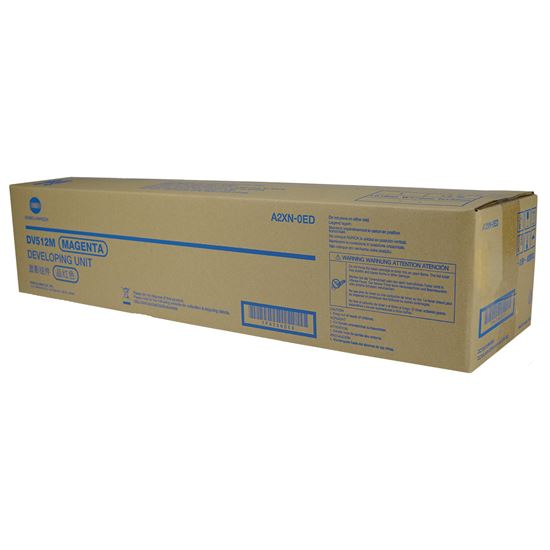 OEM Konica Minolta DV512M (A2XN0ED) Developer Unit, Magenta 590K Yield 1