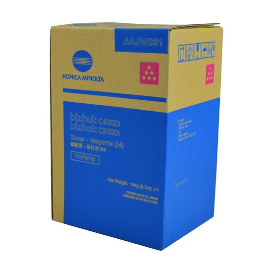 OEM Konica Minolta TNP81M (AAJW331) Toner Cartridge, Magenta 9K Yield 1