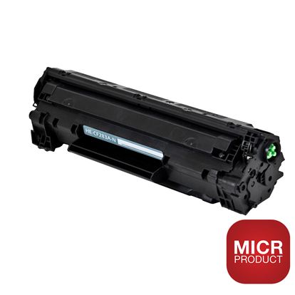 Compatible HP 83A (CF283A) MICR Toner Cartridge, Black 1.5K Yield 1