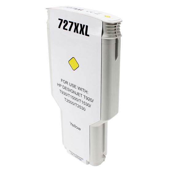 Remanufactured HP 727 (F9J78A) Wide Format, Yellow 300ml 1