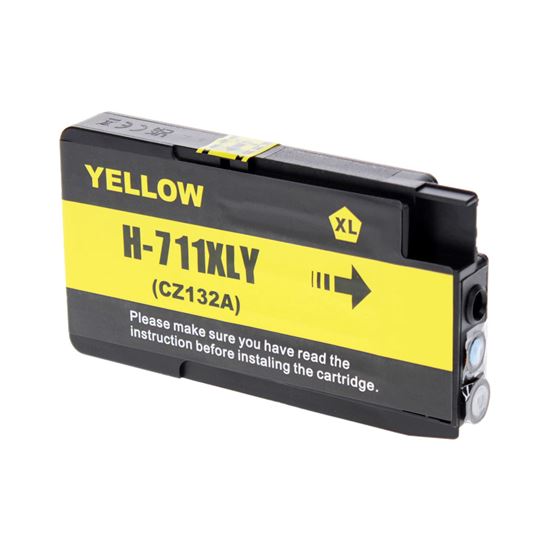 Remanufactured HP 711 (CZ132A) Wide Format, Yellow 29ml 1