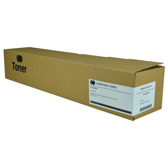 Compatible Toshiba e-STUDIO 2555 3055 4555 5055 (T-FC50U-Y) Toner Cartridge, Yellow 28K Yield 1
