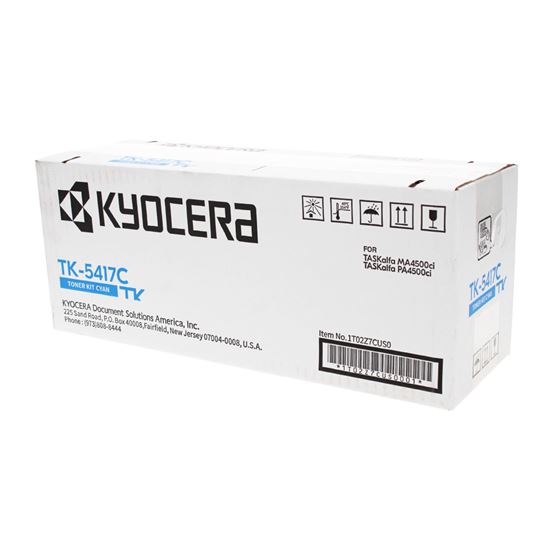OEM Kyocera Mita MA4500ci (1T02Z7CUS0) Toner Cartridge, Cyan 13K Yield 1