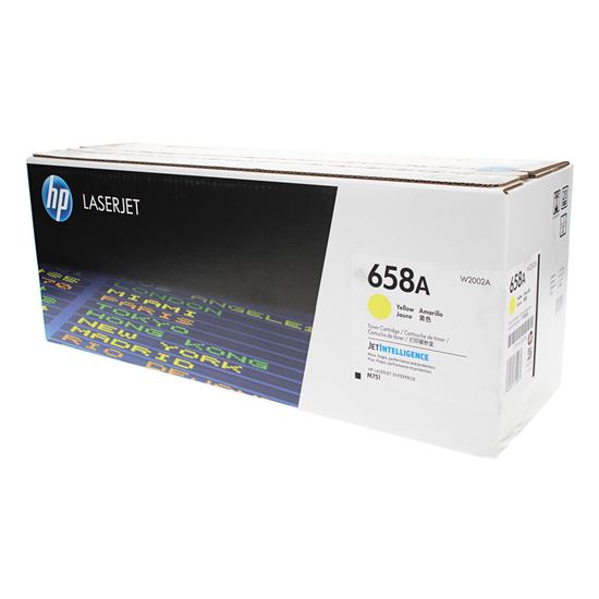 OEM HP 658A (W2002A) Toner Cartridge, Yellow 6K Yield 1