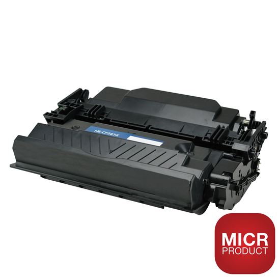 Compatible HP 87X (CF287X) MICR Toner Cartridge, Black 18K High Yield 1