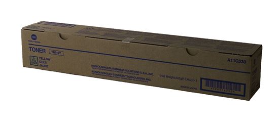 OEM Konica Minolta TN319Y (A11G230) Toner Cartridge, Yellow 26K Yield 1