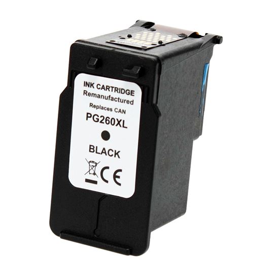 Remanufactured Canon PG-260XL (3706C001) InkJet Cartridge, Black 400 High Yield 1