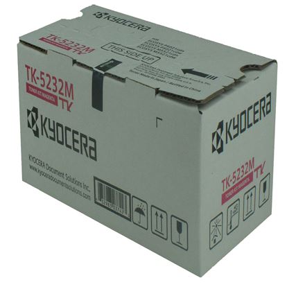 OEM Kyocera Mita TK-5232M (1T02R9BUS0) Toner Cartridge, Magenta 2.2K High Yield 1