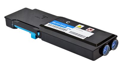Compatible Dell C3760 (331-8432) Toner Cartridge, Cyan 9K Extra High Yield 1