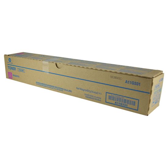 OEM Konica Minolta TN216M (A11G331) Toner Cartridge, Magenta 26K Yield 1