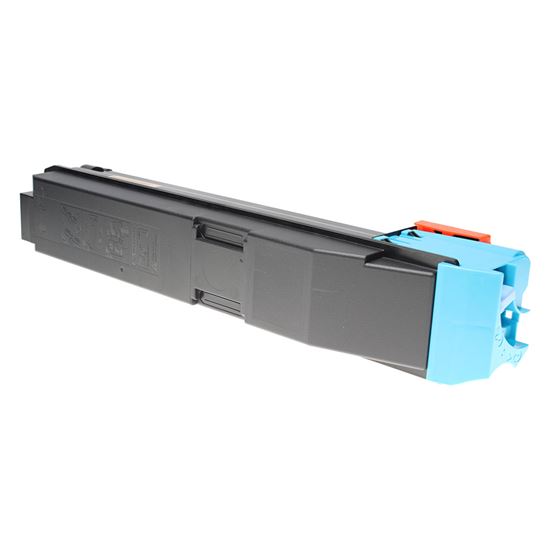 Compatible Kyocera Mita TK-8307C (1T02LKCUS0) Toner Cartridge, Cyan 15K Yield, TAA Compliant, Made in USA 1