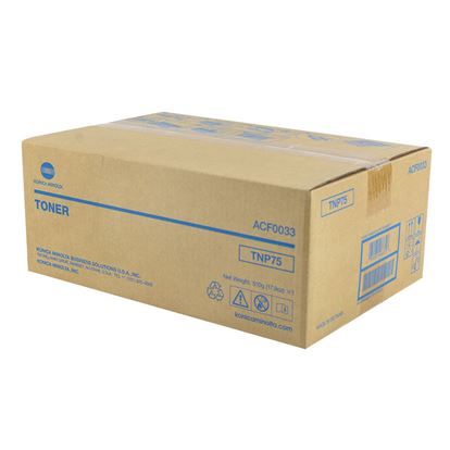 OEM Konica Minolta TNP75 (ACF0033) Toner Cartridge, Black 20K Yield 1