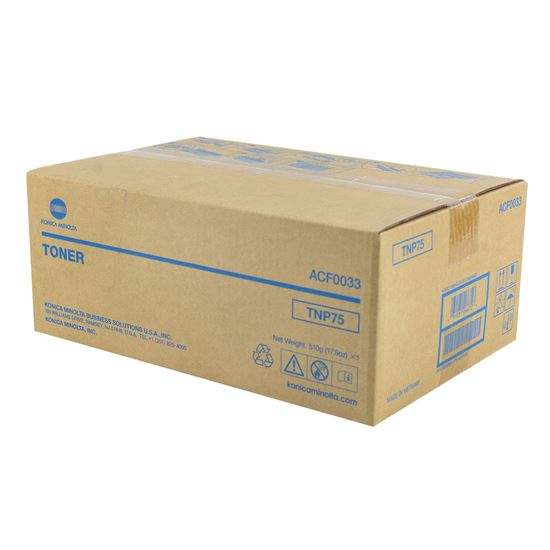 OEM Konica Minolta TNP75 (ACF0033) Toner Cartridge, Black 20K Yield 1