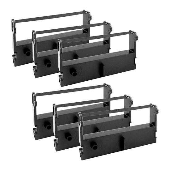 Compatible Epson ERC-39P POS Ribbon, Purple, 6 Pack Value Pack 1