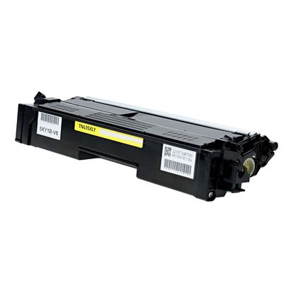 Compatible Brother TN635XL (TN635XLY) Toner Cartridge, Yellow 4.5K High Yield 1