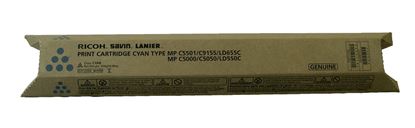 OEM Ricoh  (841455) Toner Cartridge, Cyan 17K Yield 1
