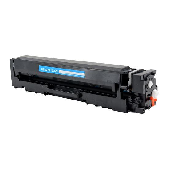Compatible HP 206A (W2111A) Toner Cartridge, Cyan 1.25K Yield, DIY (No Chip) 1