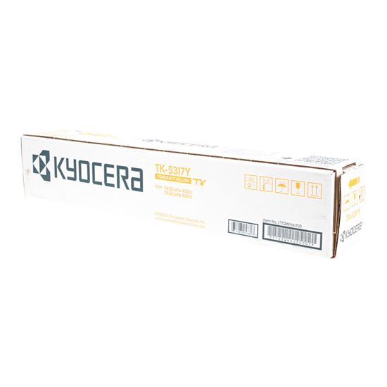 OEM Kyocera Mita TK-5317Y (1T02WHAUS0) Toner Cartridge, Yellow 18K Yield 1
