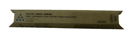 OEM Ricoh  (884965, 888639, 841000) Toner Cartridge, Cyan 20K Yield 1