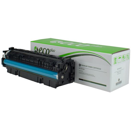 EcoPlus HP 410A (CF410A) Toner Cartridge, Black 2.3K Yield 1